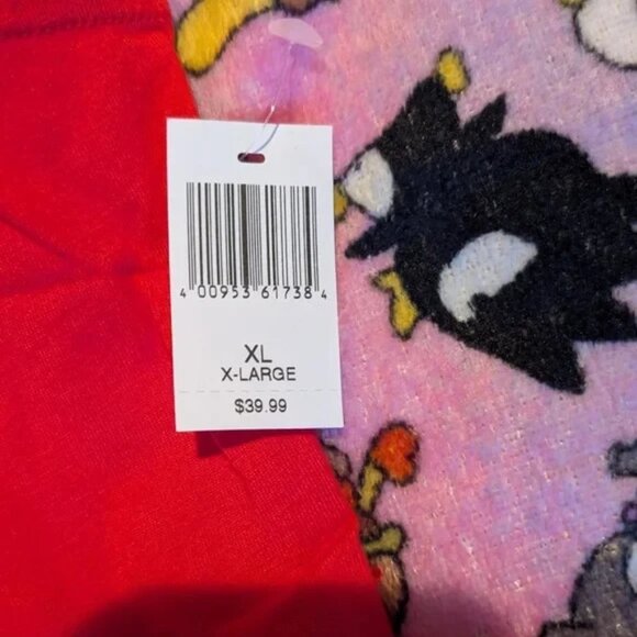 NWT Disney Minnie Mouse Red Peplum Sleeveles Top XL - Picture 5 of 9